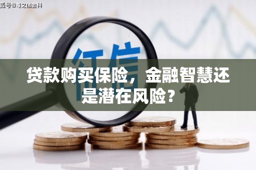 上犹贷款购买保险，金融智慧还是潜在风险？