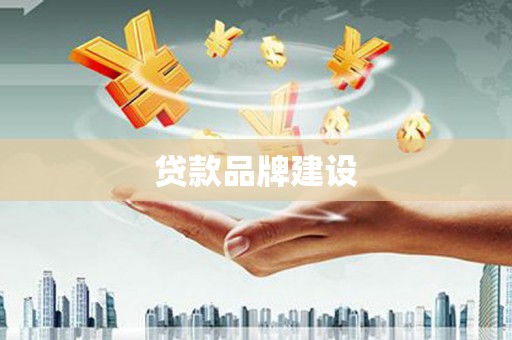 上犹贷款品牌建设