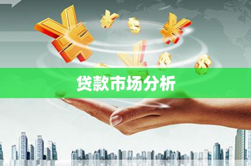 上犹贷款市场分析