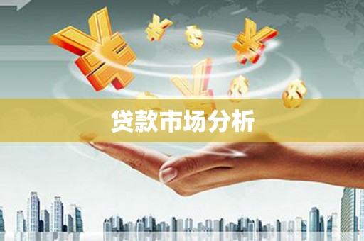上犹贷款市场分析