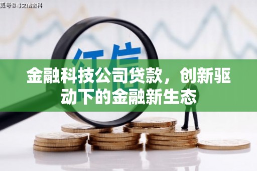 上犹金融科技公司贷款，创新驱动下的金融新生态