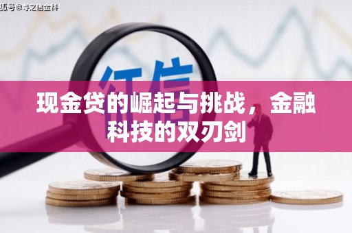 上犹现金贷的崛起与挑战，金融科技的双刃剑