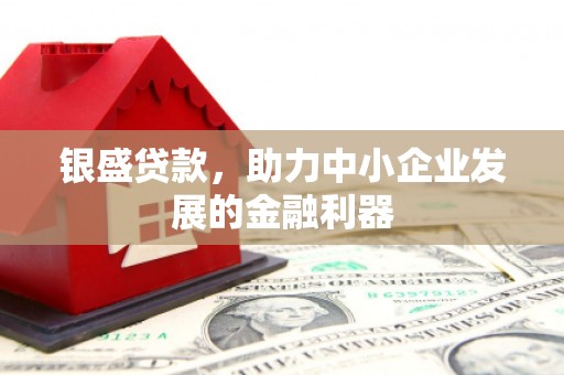 上犹银盛贷款，助力中小企业发展的金融利器