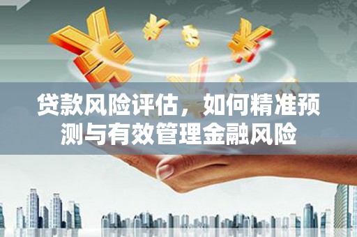 上犹贷款风险评估，如何精准预测与有效管理金融风险