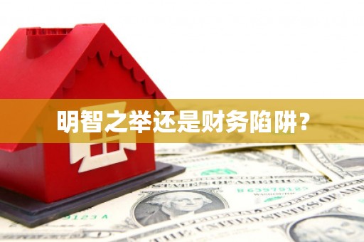上犹明智之举还是财务陷阱？