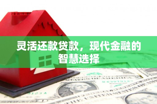 上犹灵活还款贷款，现代金融的智慧选择