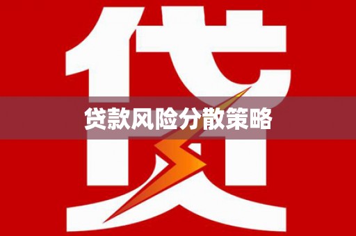 上犹贷款风险分散策略