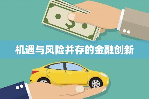 上犹机遇与风险并存的金融创新