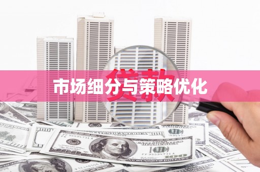 上犹市场细分与策略优化