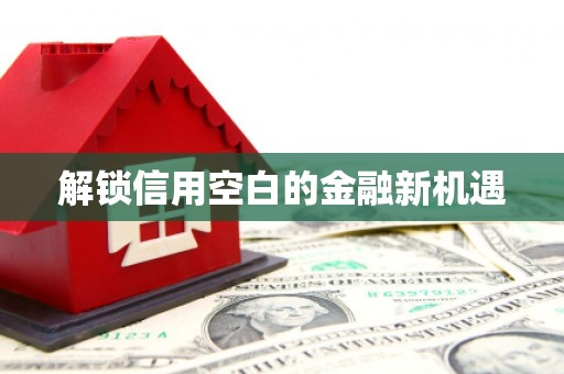 上犹解锁信用空白的金融新机遇